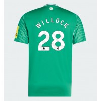 Pánský Fotbalový dres Newcastle United Joe Willock #28 2025-26 Venkovní Krátký Rukáv